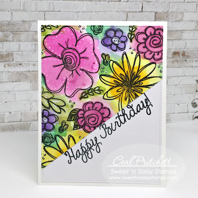 Sweet &rsquo;n Sassy Stamps: Scribble Birthday