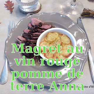 http://danslacuisinedhilary.blogspot.fr/2016/12/canard-sauce-vin-rouge-poivre-pomme-de-terre-anna.html