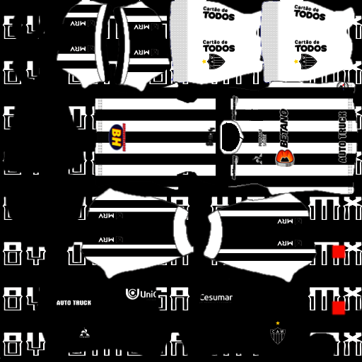kit de uniforme do atlético mineiro para dream league soccer
