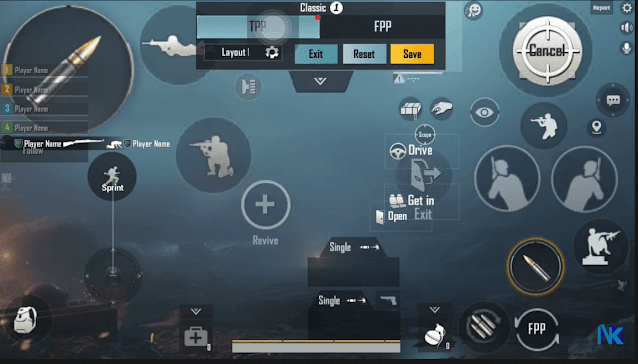 Kode Layout PUBG 4 Jari Terbaru