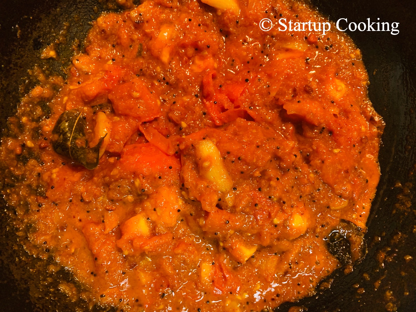 Onion Tomato 🍅 Thokku Recipe Side Dish for Breakfast Startup Cooking