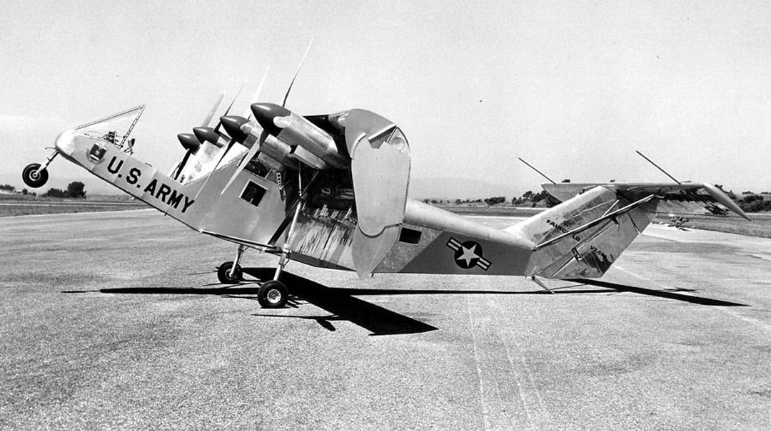 FDRA Fuerza Aérea Avión experimental Fairchild VZ5 Fledgling