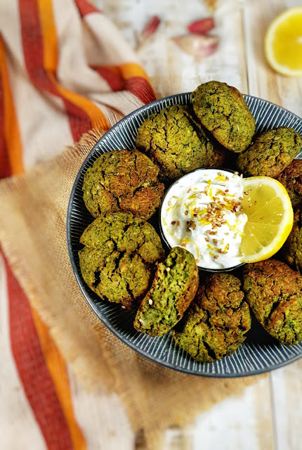 FALAFELS au CHOU KALE et lentilles vertes 