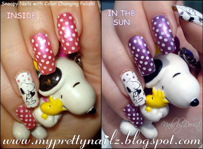 1. "Snoopy Nail Art for Spring and Summer" - wide 6