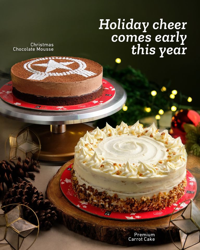 Bo's Coffee Christmas Cake Promo