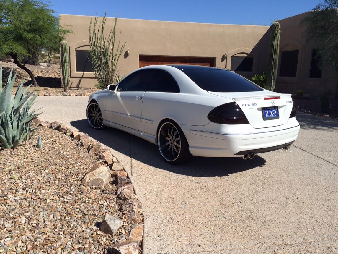 Matte Mercedes CLK 63 AMG