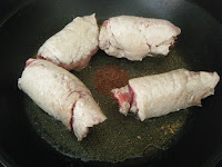  FILETES DE CERDO RELLENOS DE VERDURAS 