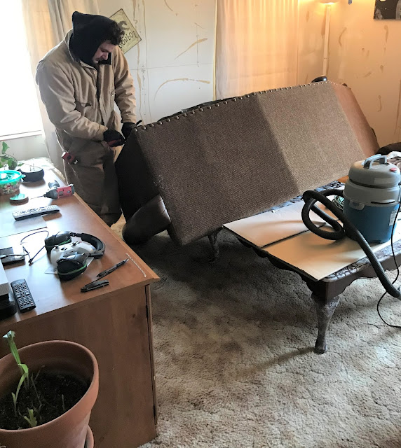 Clover House How to Repair a Broken Couch