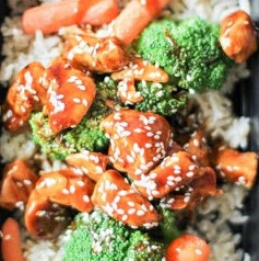 Asian Style Chicken Vegan and Rice Meal Prep Asian Style Chicken Vegan and Rice Meal Prep