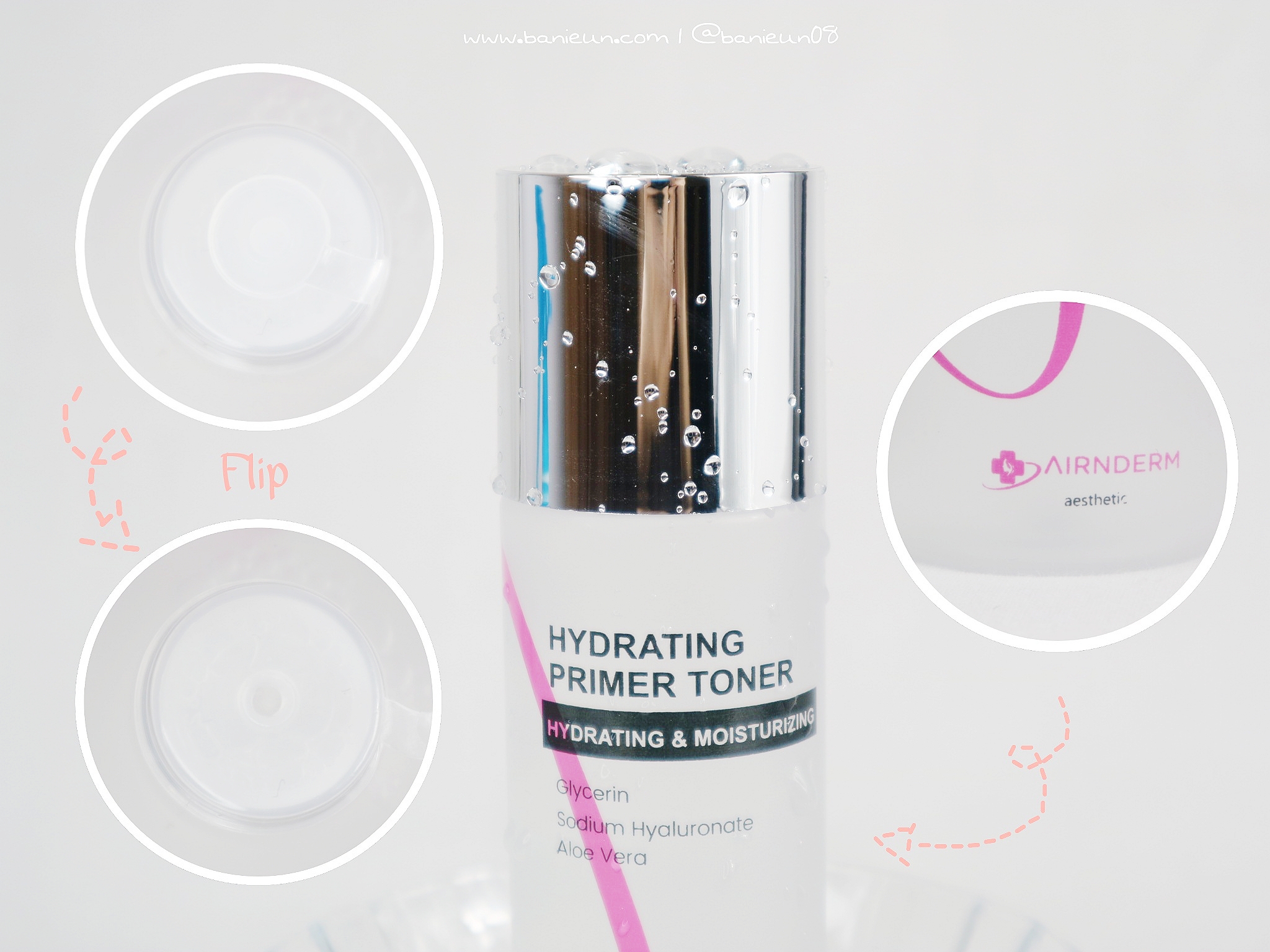 Menghidrasi Kulit Dengan Airnderm Hydrating Toner & Sheet Mask Airin