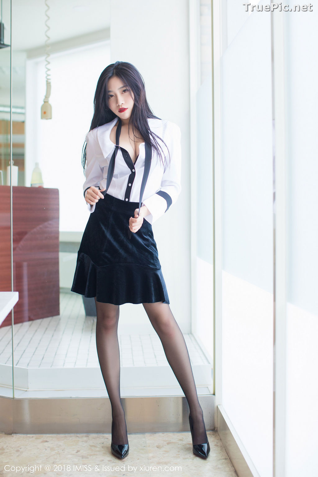 Image IMISS Vol.239 - Chinese Model - Sabrina (Xu Nuo 许诺) - Office Girl - TruePic.net - Picture-34
