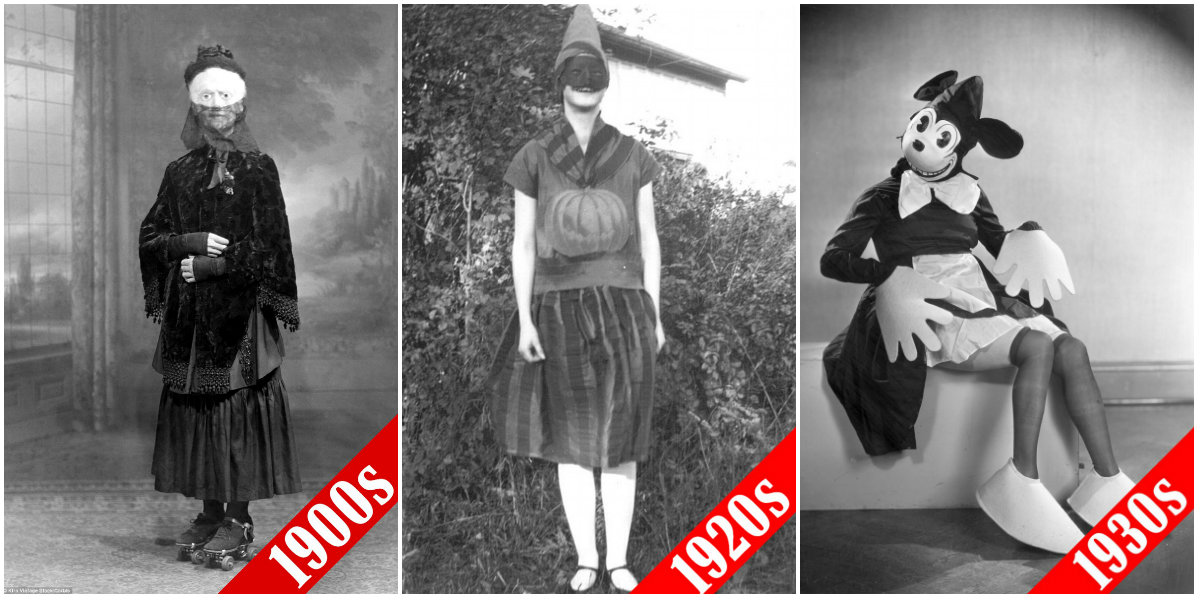 See How Halloween Costume Trends Have Evolved From the 1900s to the