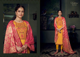 Belliza Designer Banarasi Jam Silk Salwar Suits Collection