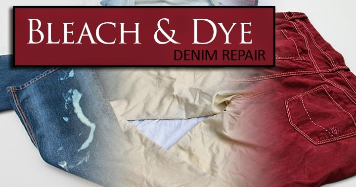 The Inspired Wren: Bleach & Dye Denim