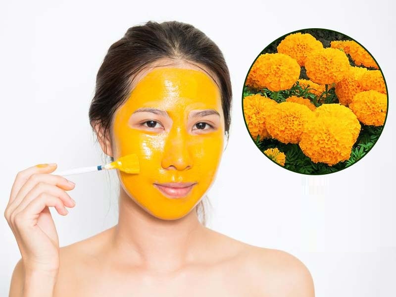 A rose from a marigold flower will improve your skin, definitely know