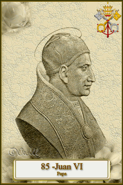 Los Papas, Vicarios de Cristo Juan VI Papa