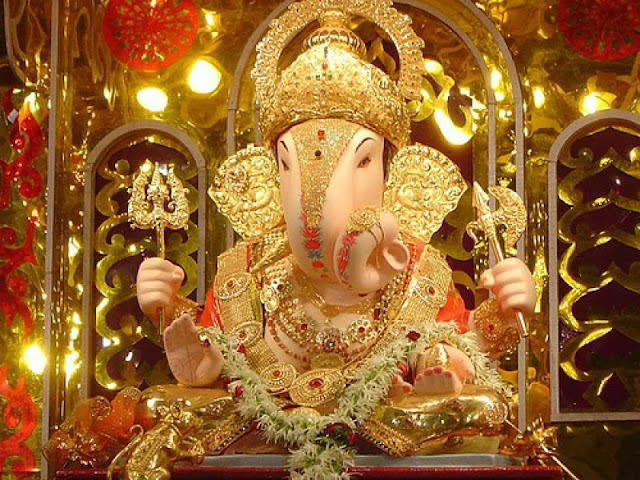 Ganesh Chaturthi Wallpaper 3D Animated Cliparts Gif 