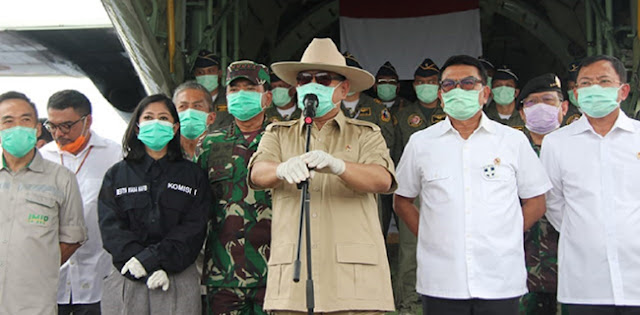 Menhan Prabowo : Kita Sangat Serius Memandang Ancaman Virus Corona! Menhan Prabowo : Kita Sangat Serius Memandang Ancaman Virus Corona!