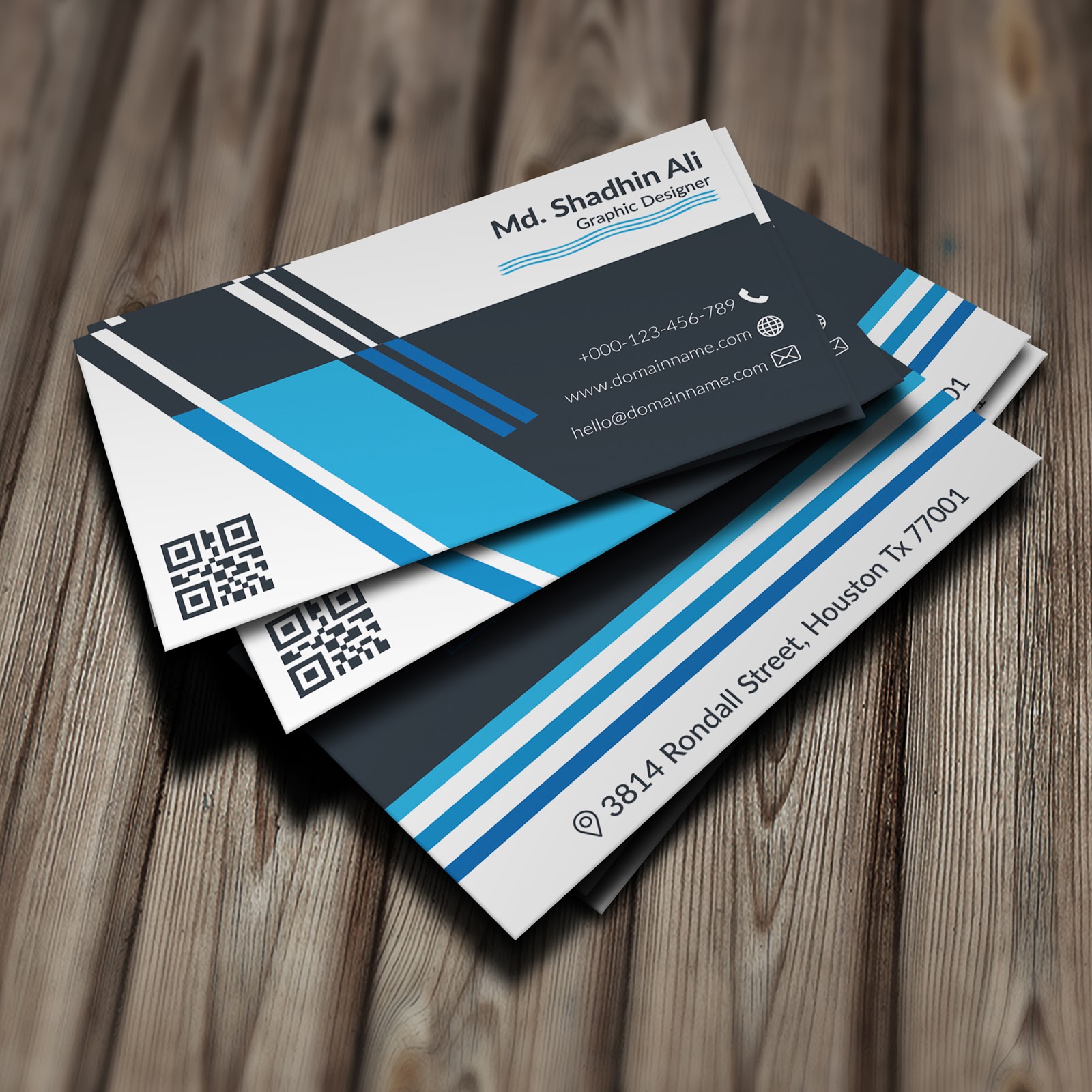 Business Card Mock Up Template