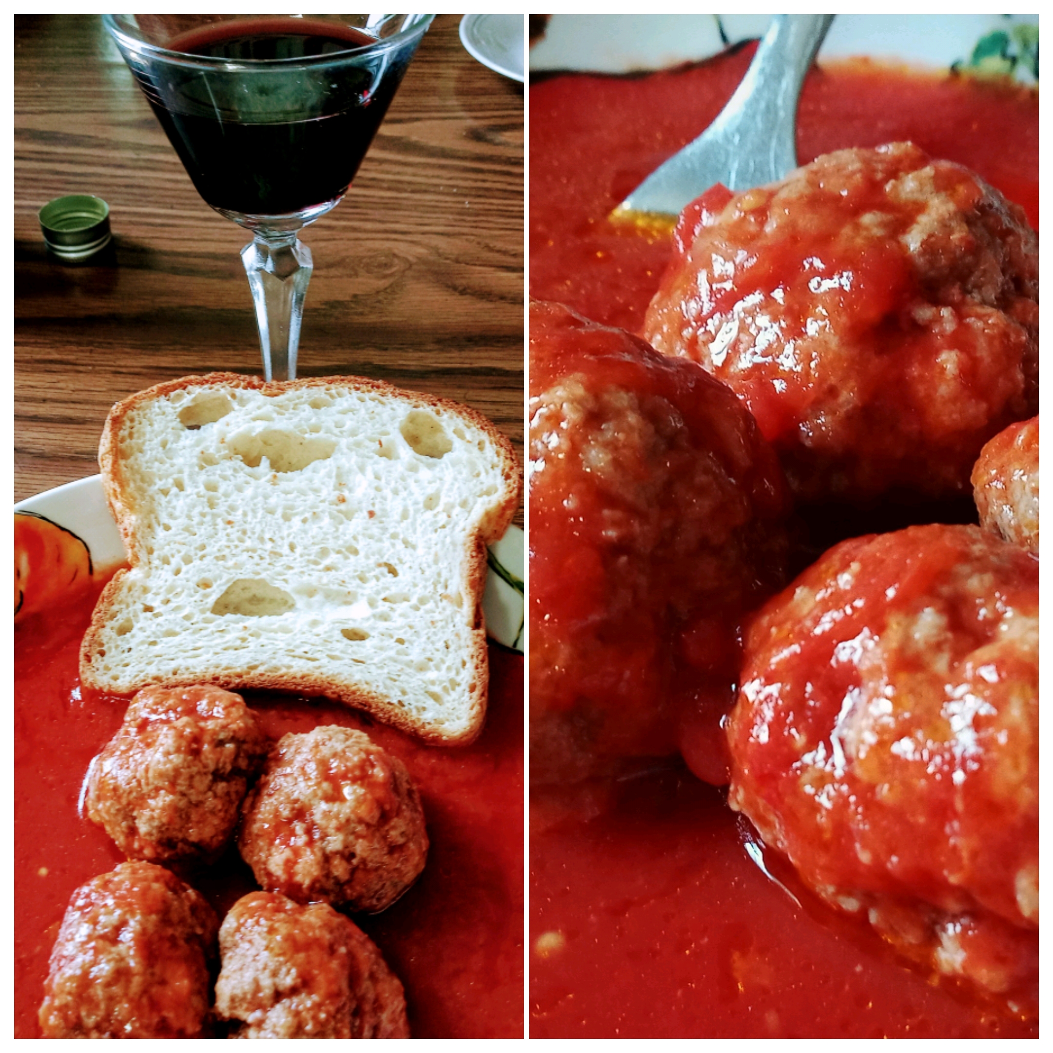 MEATBALLS IN TOMATO SAUCE (POLPETTE AL POMODORO) ON PASTA??!