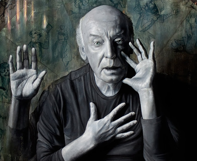 Retrato de Eduardo Galeano (detalle)