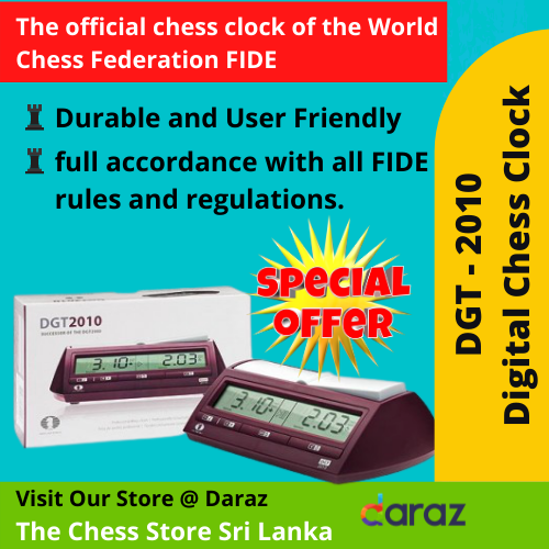 Chess Clock in Sri Lanka Best Chess Clock Price In Sri Lanka