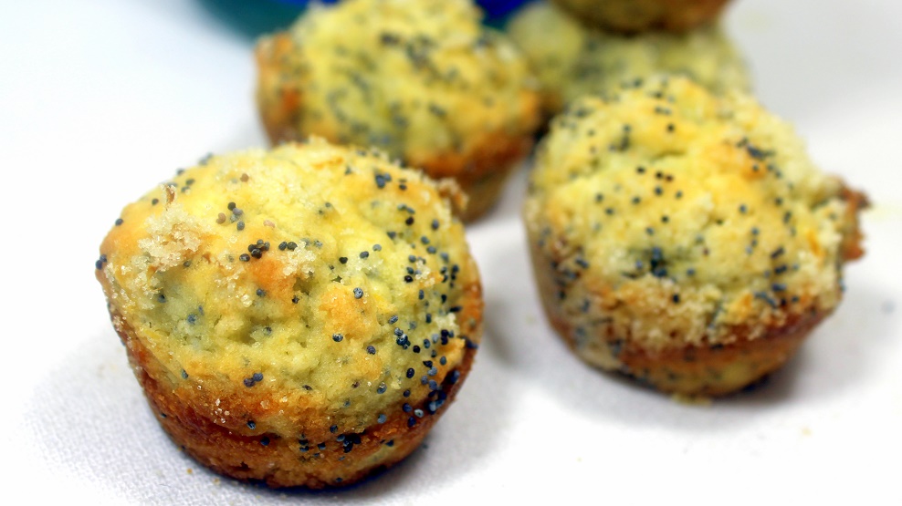 52 Ways to Cook Lemon Poppy Seed Mini Muffins