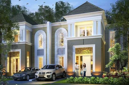 Lingkar Warna 4 Denah Rumah Minimalis Ukuran 9x20 Meter 3 Kamar