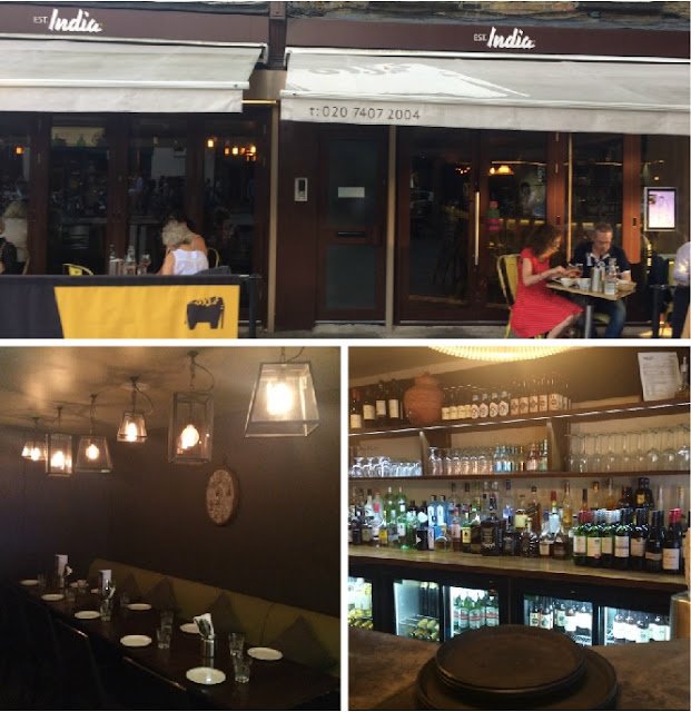 Dinner at Est India Restaurant London Bridge simply.food