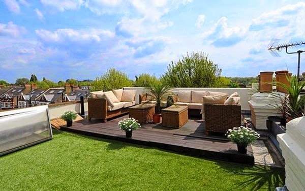 A roof terrace design – new fantastic ideas!