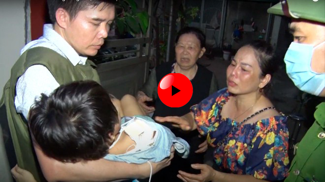 Nghẹt thở giải cứu bé gái bị cha bạo hành rồi ôm súng K59 cố thủ