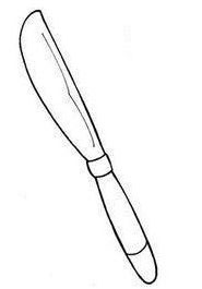 Fork, Spoon and Knife | Cutlery Coloring Pages
