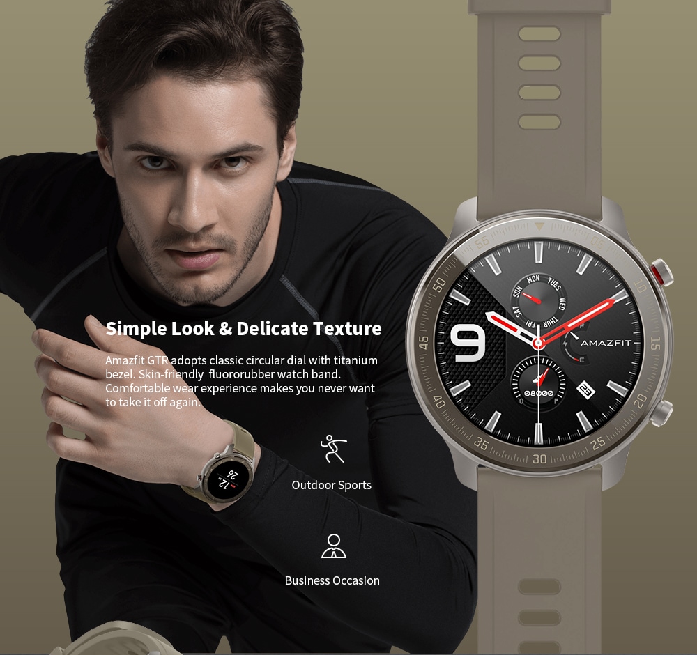 AMAZFIT GTR 47mm Titanium Edition Lindissimo ITO NETthings