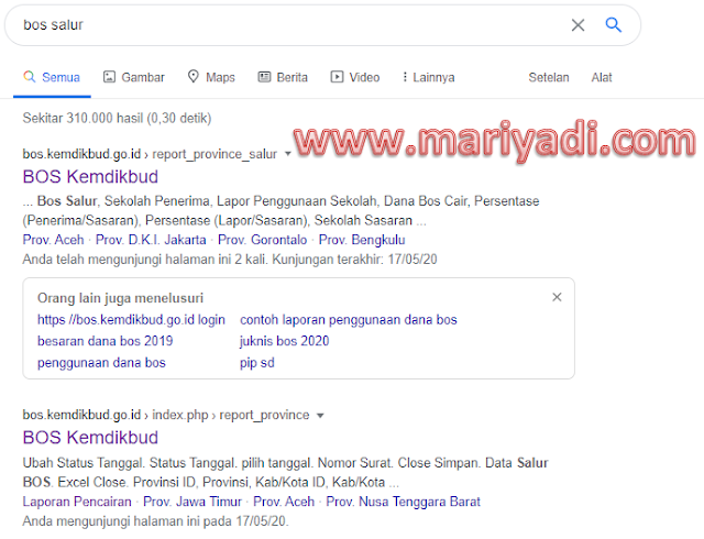 Cara Cek Dana BOS 2020, Cara Cek BOS Sudah Cair atau Belum ...