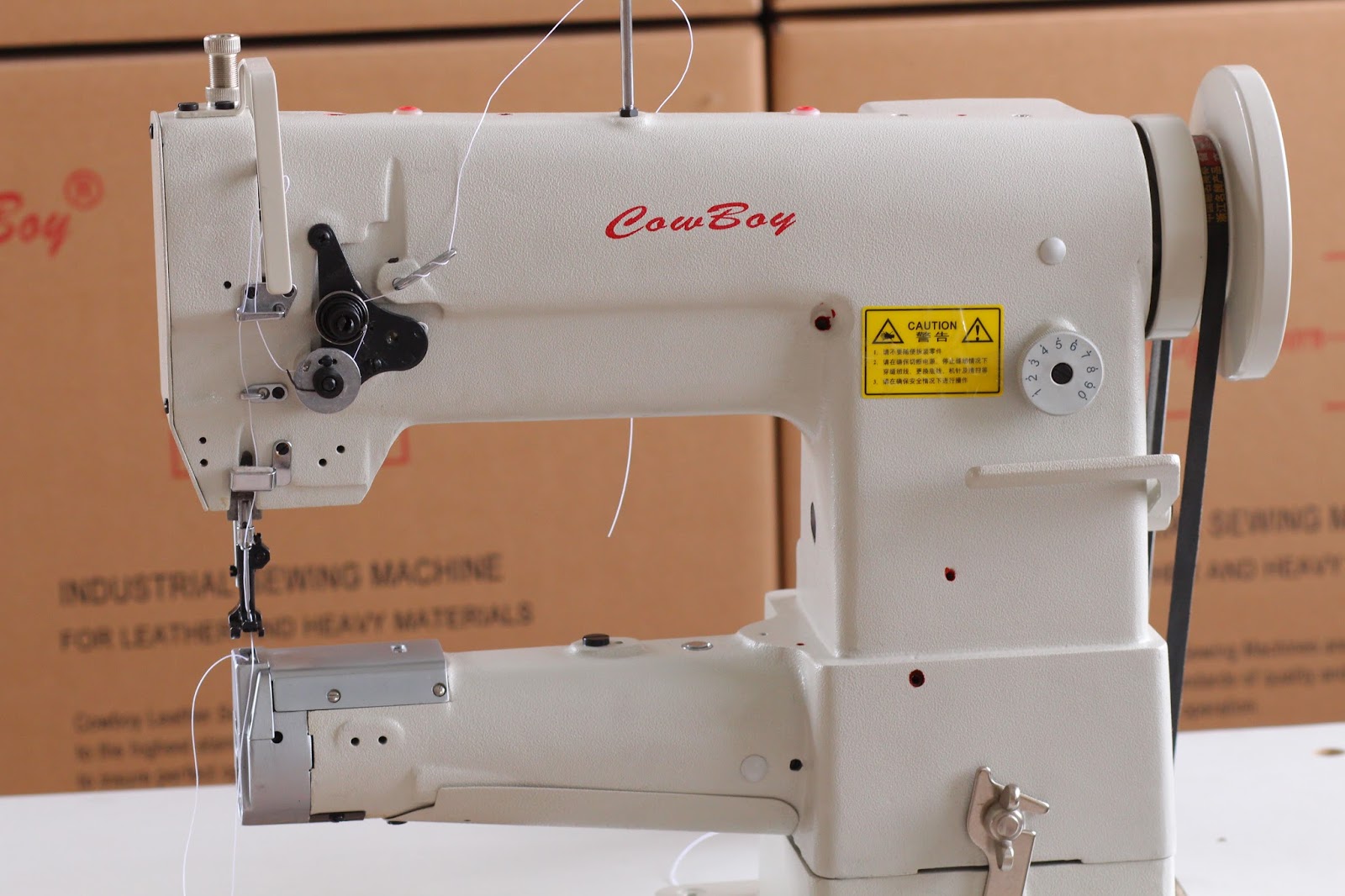 Heavy duty industrial sewing machines Cowboy CB341 medium weight