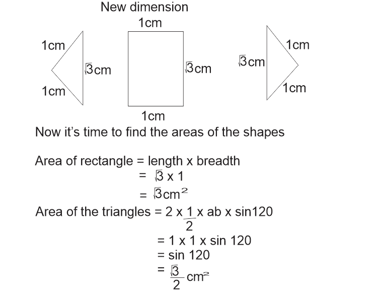 How to calculate the volume of a regular hexagonal nut
