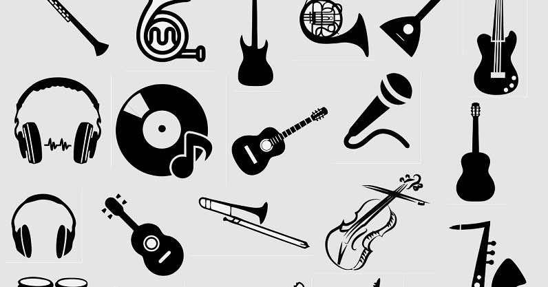 digitalfil: Music svg,cut files,silhouette clipart,vinyl files,vector