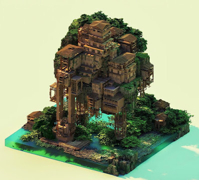 Voxel Art of the Month - November
