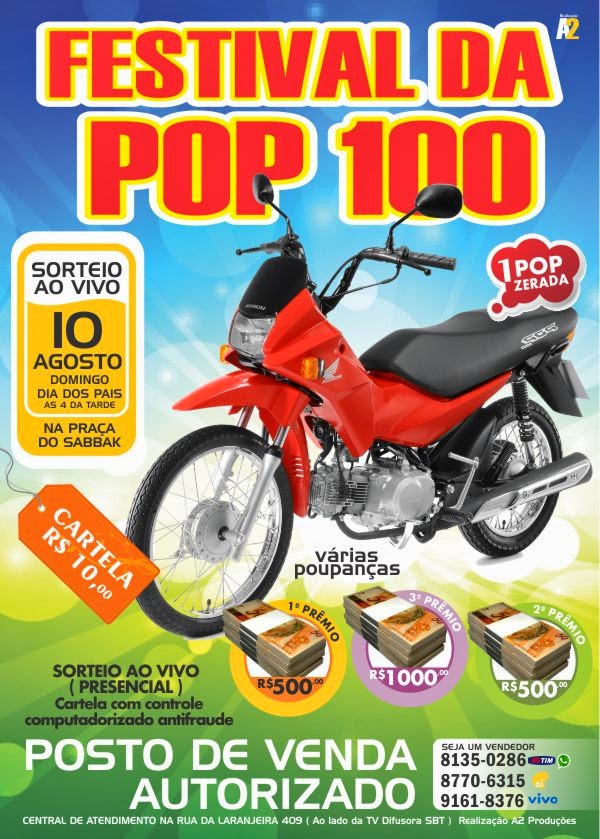 Blog de Santa Inês Festival da POP 100.