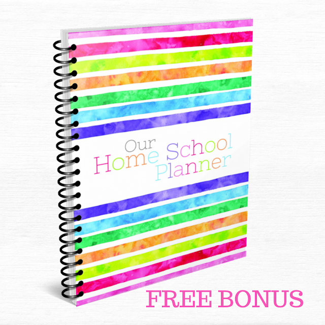 Homeschool Planner for the Muslim Mum - free bonus with the Homeschooling With Confidence course