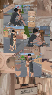 Kumpulan Walpaper Aesthetic Sakura School Simulator HD