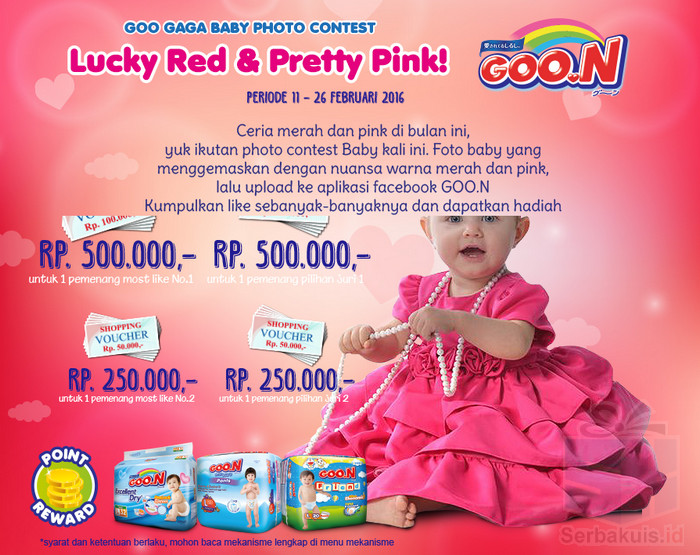 Kontes Foto Bayi Lucky Red & Pretty Pink Berhadiah Voucher 1,5 Juta Kontes Foto Bayi Lucky Red & Pretty Pink Berhadiah Voucher 1,5 Juta