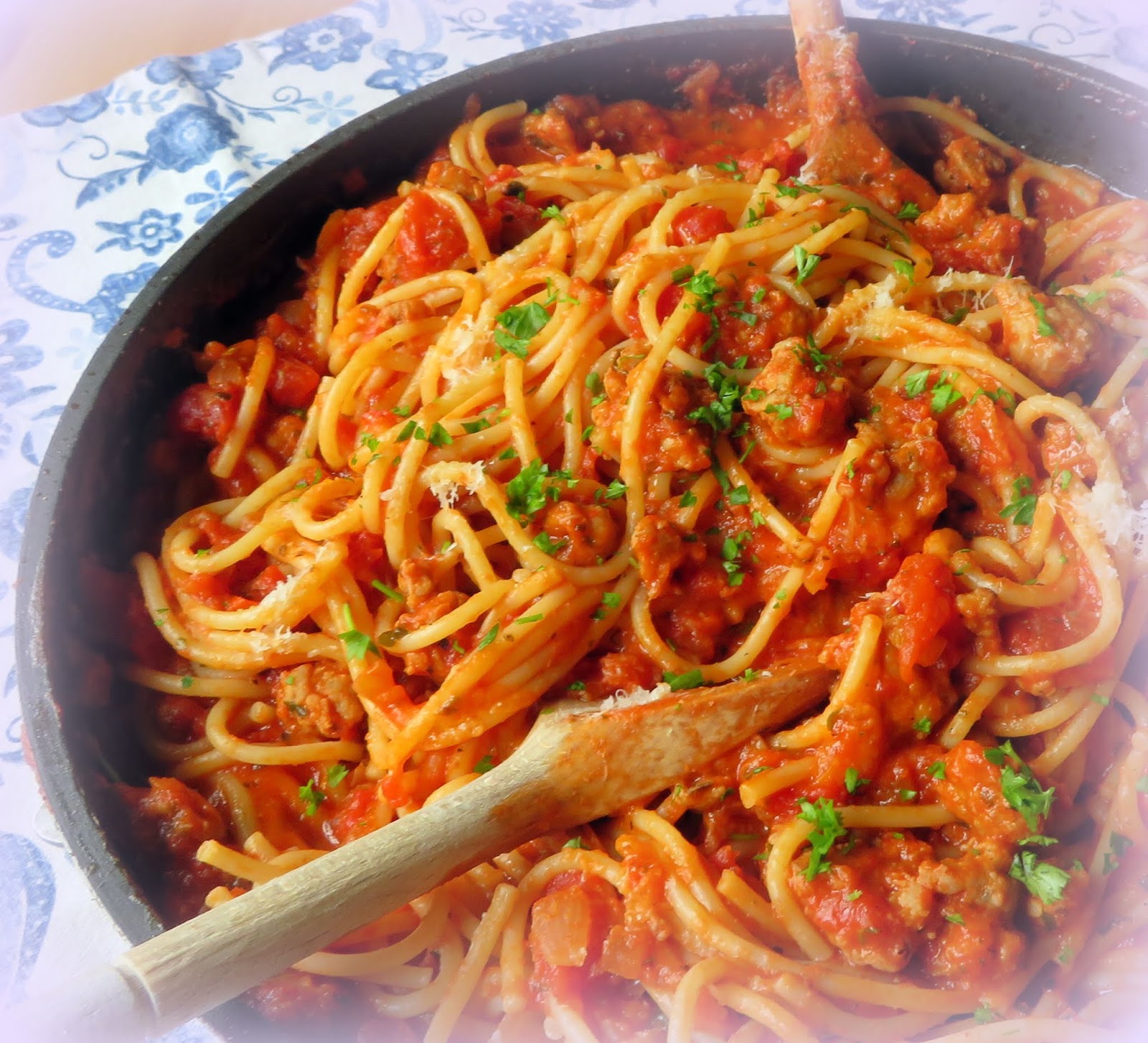 Spaghetti with Quick Bolognese Sauce The English Kitchen