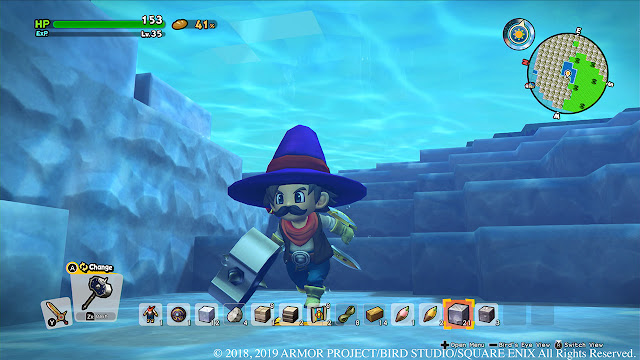 Dragon Quest Builders 2 Dragon Quest Builders 2 swimming