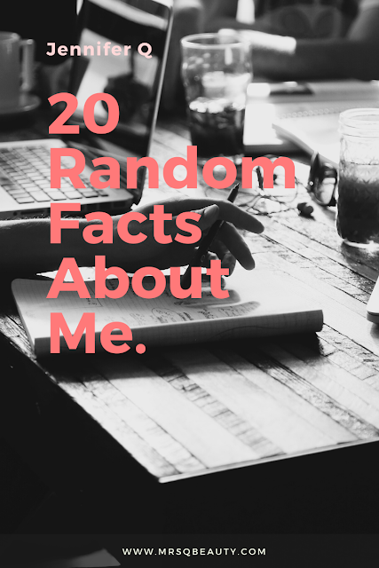 20 Random Facts About Me 