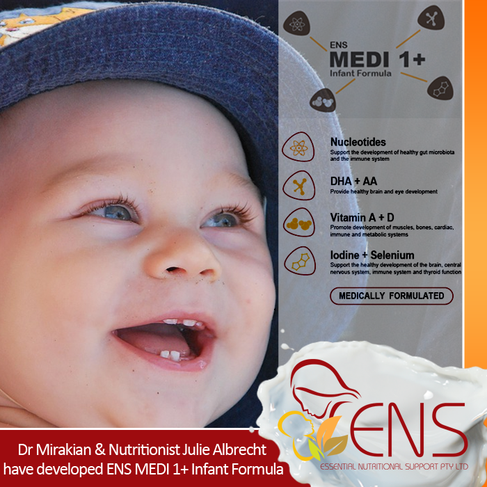 Essential Nutritional Support Pty Ltd ENS MEDI 1+ Infant Formula Australia