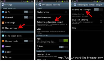 Setting Hotspot Wifi di Ponsel dan Tablet Android