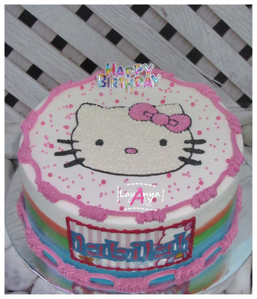Lavanya Cake Spesialis Rainbow Cake Batam Birthday Cake Batam Rainbow Cake Batam Lavanya Cake Hello Kitty