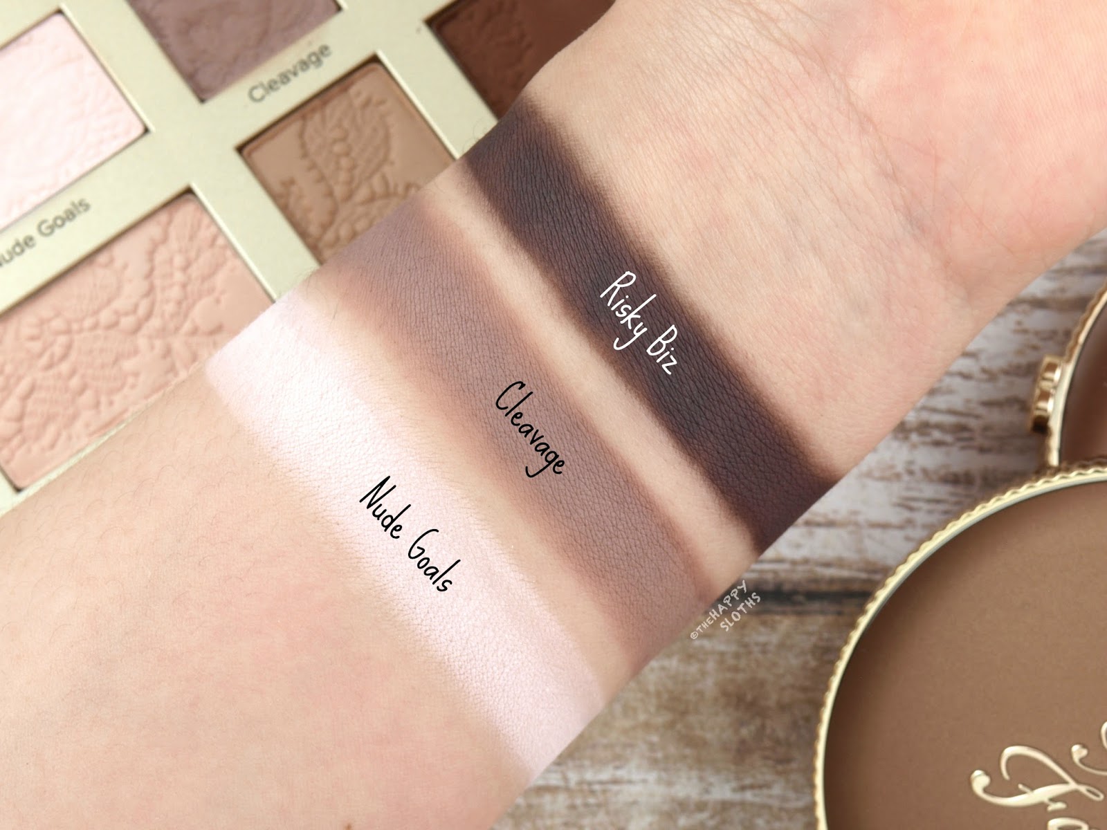 Too Faced Natural Face Makeup Palette Natural Matte Eyeshadow