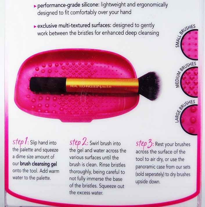 Review Real Techniques Brush Cleansing Palette & Brush Cleansing Gel